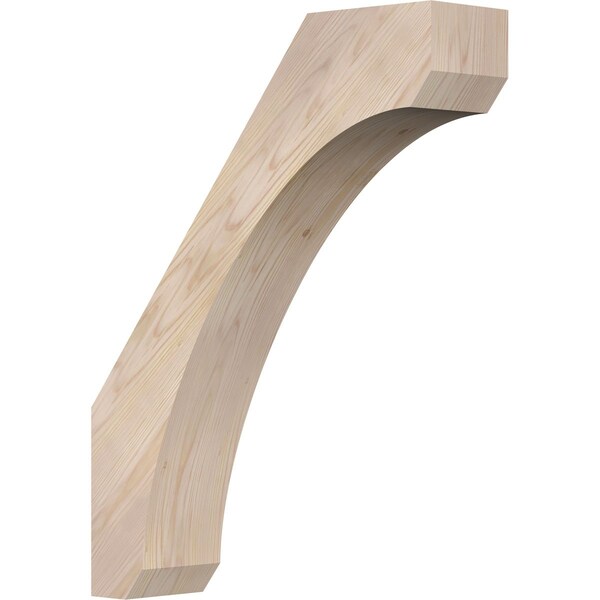 Ekena Millwork 5 1/2"W x 22"D x 28"H Legacy Smooth Knee Brace, Douglas Fir BRC06X22X28LEC00SDF - main